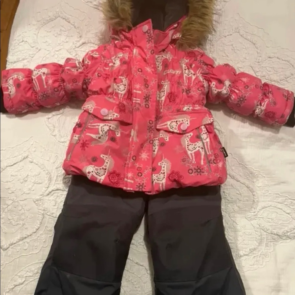 Winter coat and winter pants for 18 mount